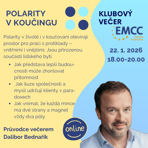 Polarity v koučingu - Klubový večer EMCC CZ&SK
