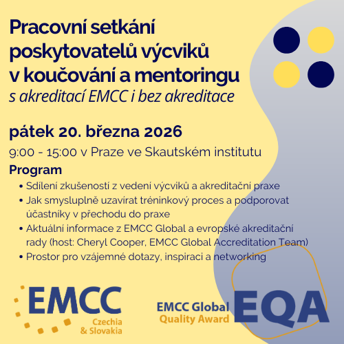 Pracovní setkání výcviků pro kouče, mentory a supervizory