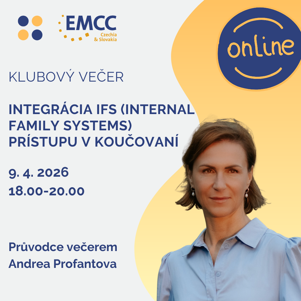 Klubový večer Integrácia IFS (Internal Family Systems) prístupu v koučovaní